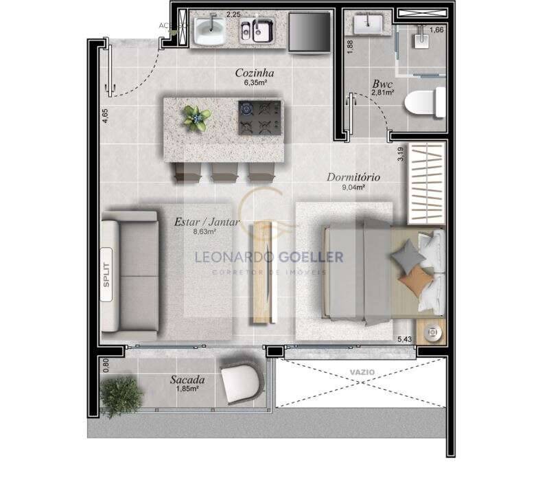  - Studio perto do Mar no Rio Tavares