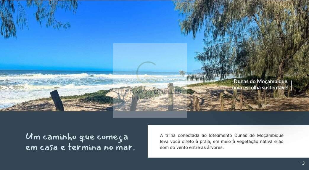  - Dunas do Moçambique — Seu terreno, seu espaço, seu caminho até o mar
